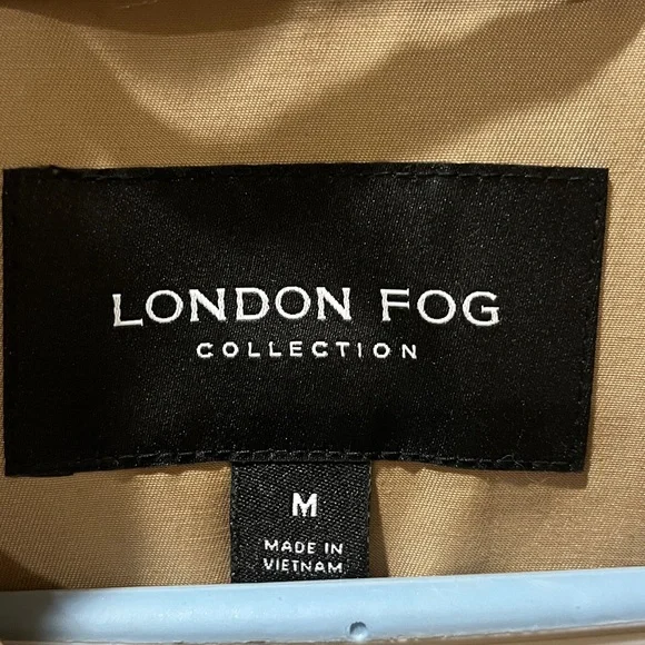 London Fog British Khaki Trench Coat - Picture 6 of 16